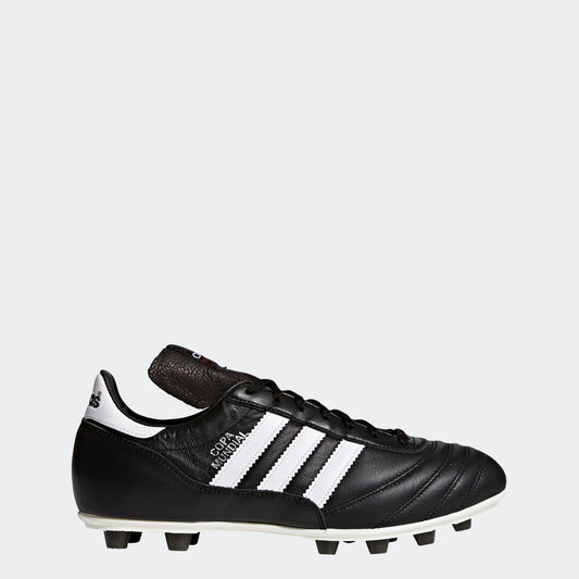 Adidas Copa Mundial voetbalschoenen zwart wit K-leer. Te koop bij Kickoff Antwerpen voetbalshop.