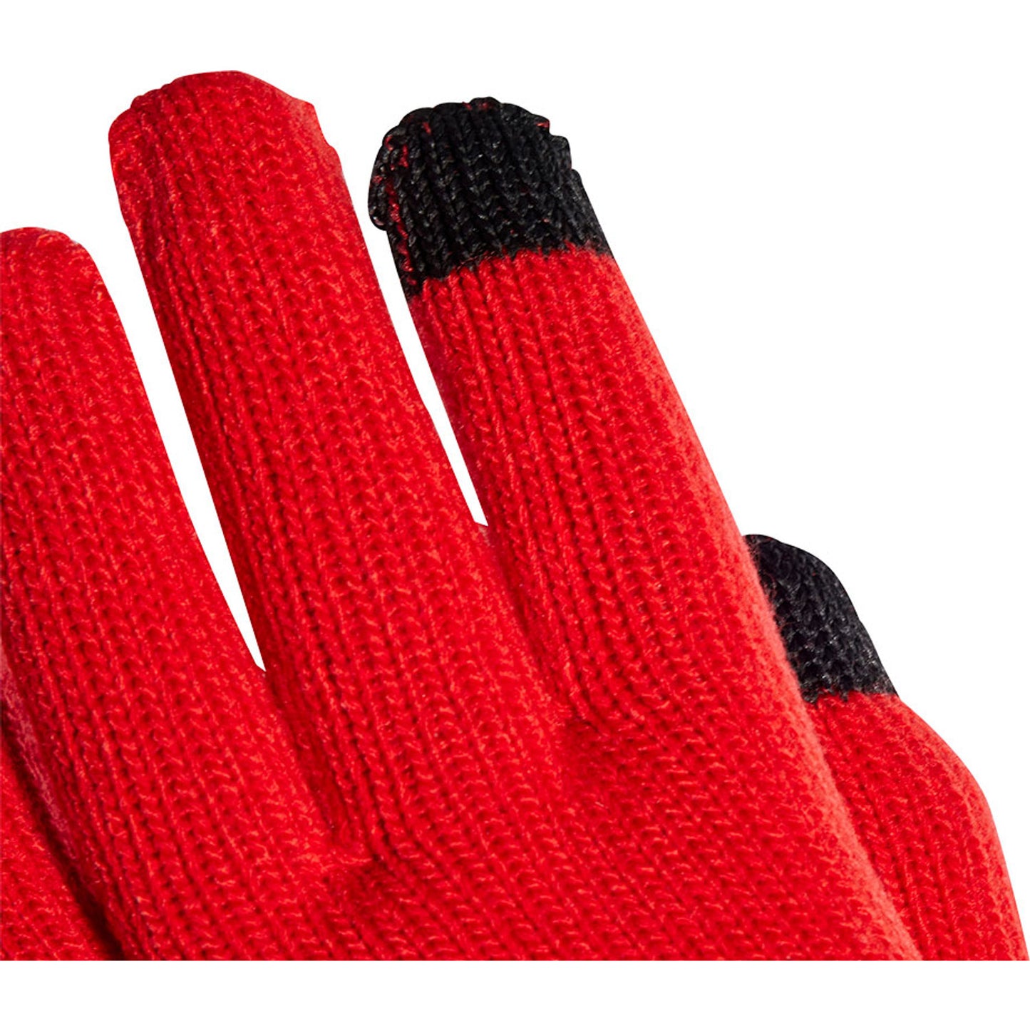 ADIDAS FC Bayern München gebreide handschoenen met rood-witte details en clublogo, verkrijgbaar bij voetbalshop Kickoff Antwerpen.