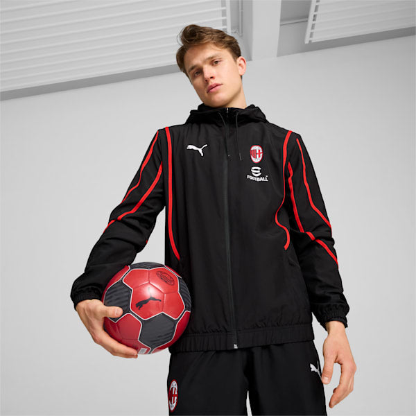 PUMA AC MILAN PREMATCH WOVEN TRAININGSPAK 2024-2025