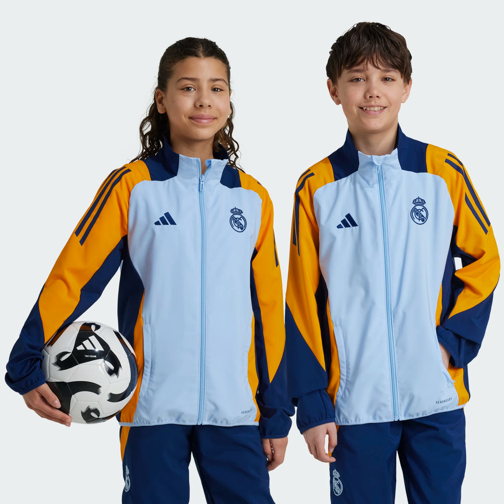 ADIDAS REAL MADRID PRESENTATION SUIT TRAININGSPAK 2023-2024 KIDS