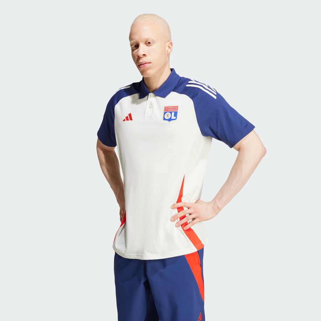 Adidas Olympic Lyon Polo Shirt 2024-2025 | Kickoff Antwerpen