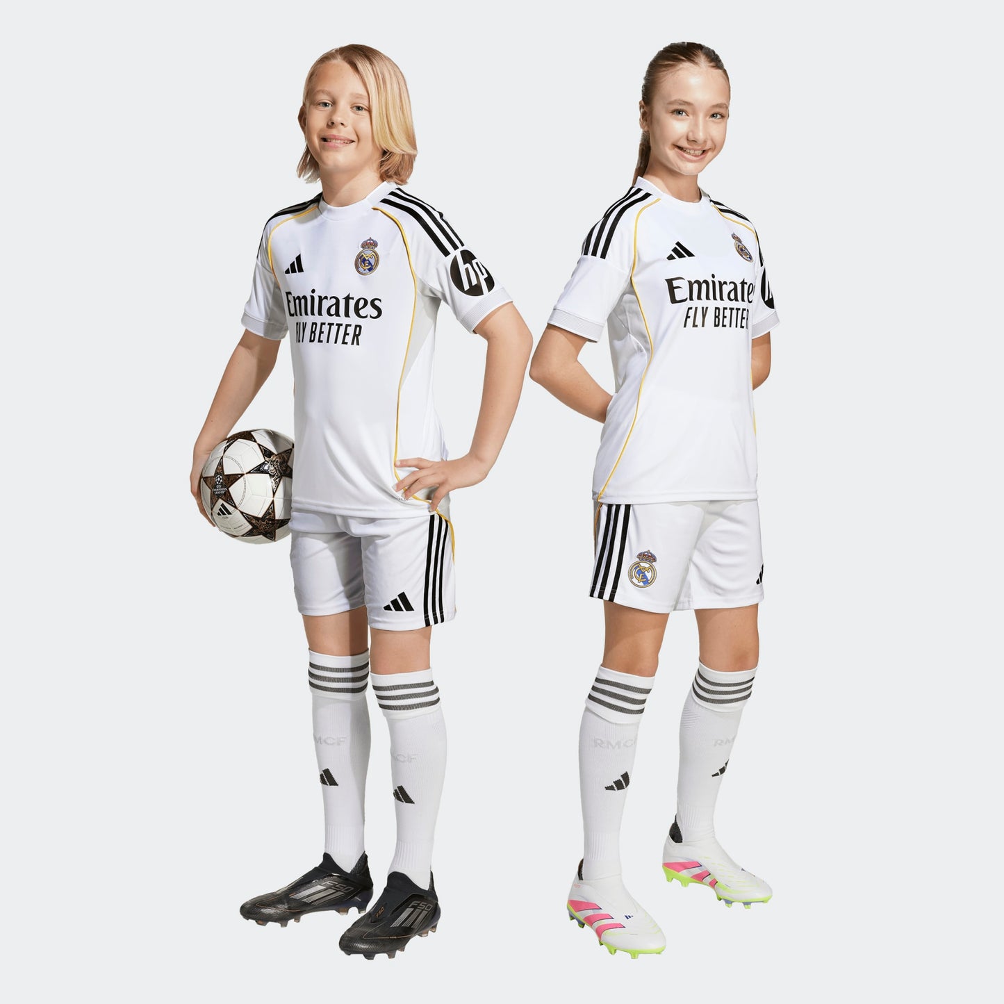 Adidas Real Madrid Home Youth Kit 2025 2026 | Kickoff Antwerpen