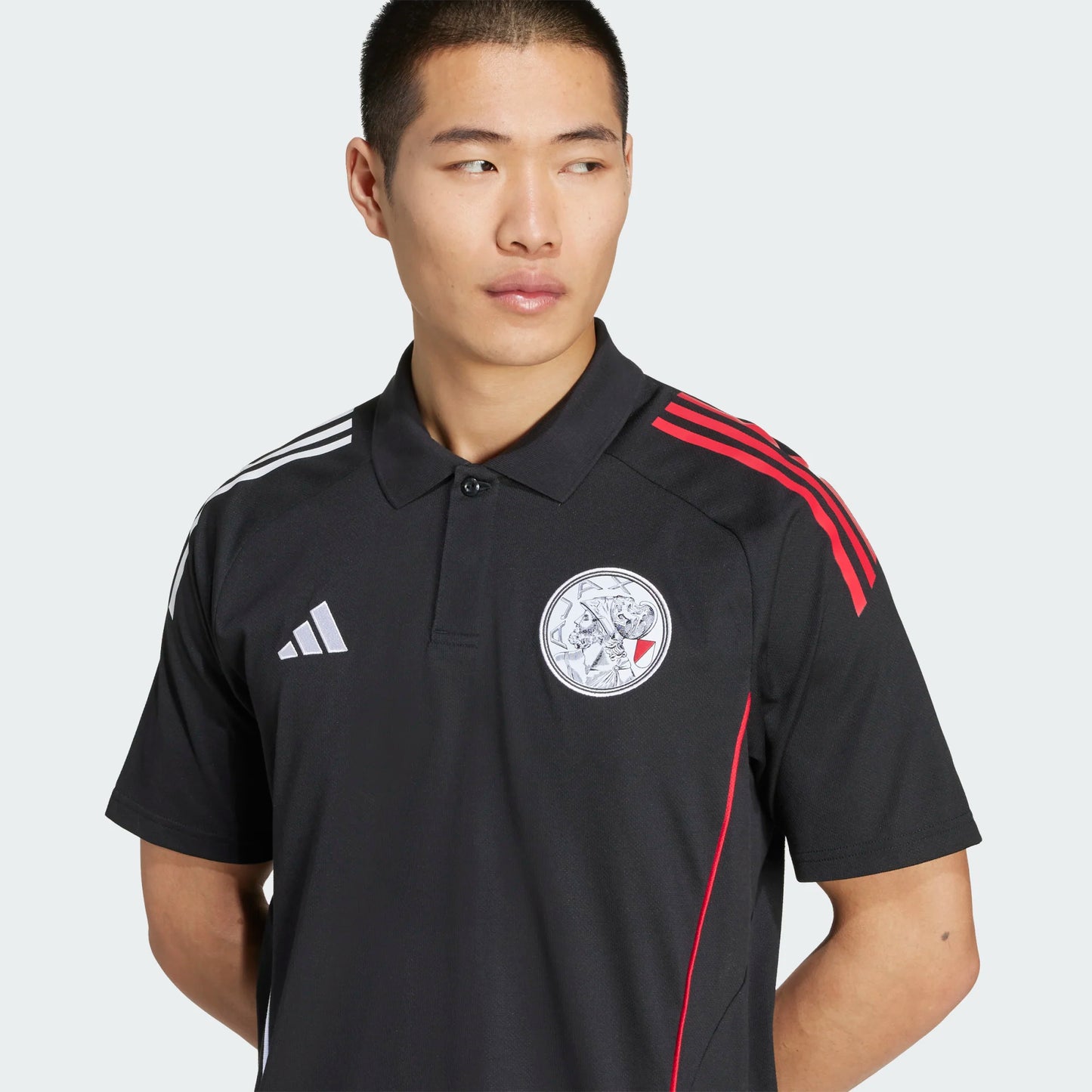 ADIDAS AJAX AMSTERDAM POLO SHIRT 2025-2026 www.shopkickoff.com