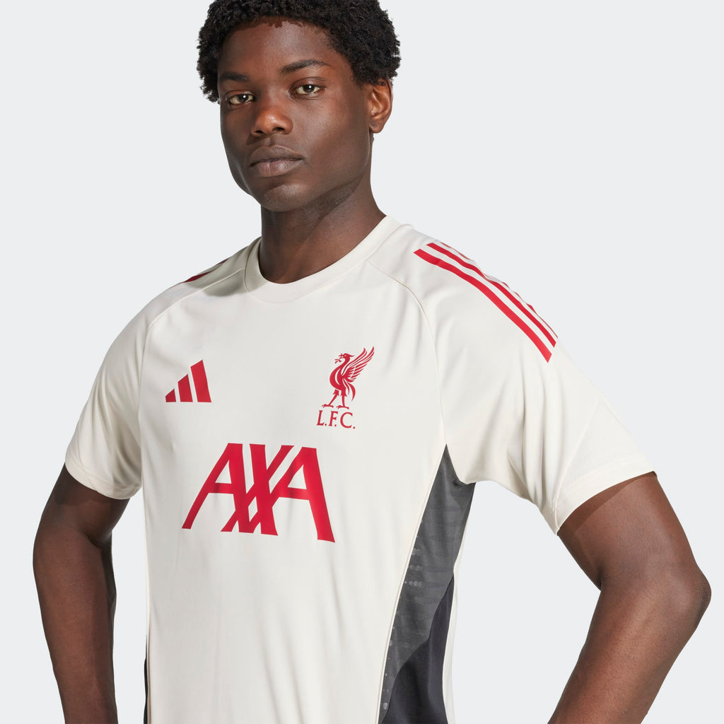 Adidas Liverpool Training Shirt beige | Kickoff Antwerpen