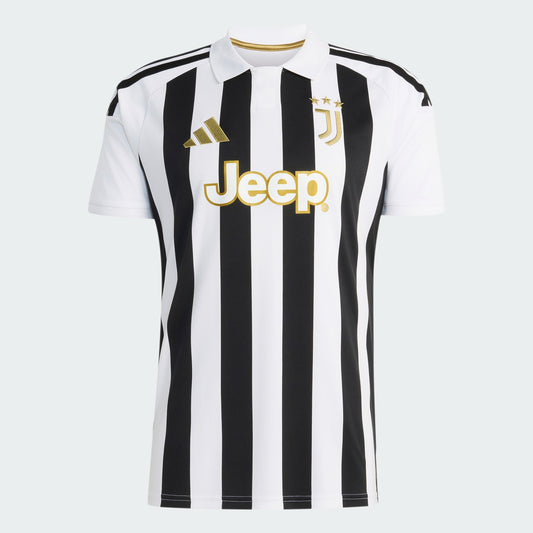 Adidas Juventus Home Kit 2026-2027 compleet thuistenue zwart wit goud shirt Kickoff Antwerpen de voetbalshop van Antwerpen