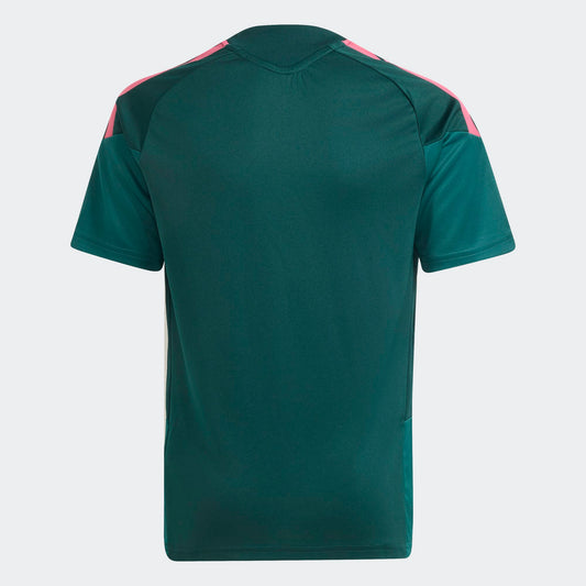 Adidas Real Madrid Training Jersey kids junior groen roos voetbalshirt trainingsshirt Kickoff Antwerpen de voetbalshop van Antwerpen