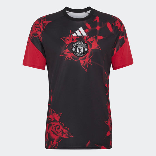 Adidas Manchester United Pre Shirt 2026-2027 warming-up voetbalshirt heren Kickoff Antwerpen de voetbalshop van Antwerpen