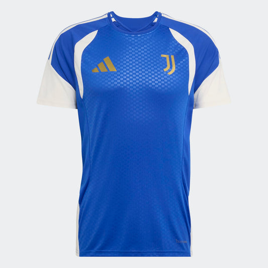 Adidas Juventus Training Jersey met Climacool technologie blauw wit heren trainingsshirt Kickoff Antwerpen de voetbalshop van Antwerpen