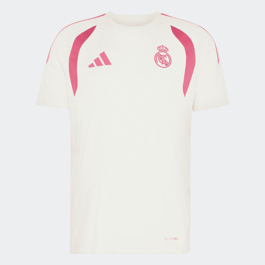 Adidas Real Madrid Training Jersey 2026-2027 officieel trainingsshirt heren wit Kickoff Antwerpen de voetbalshop van Antwerpen
