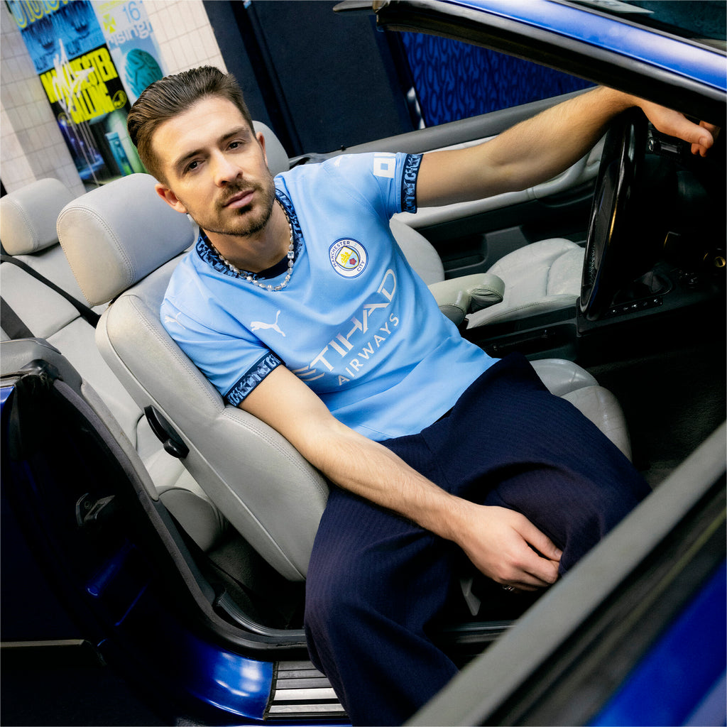 PUMA MANCHESTER CITY HOME JERSEY JUNIOR 2024-2025