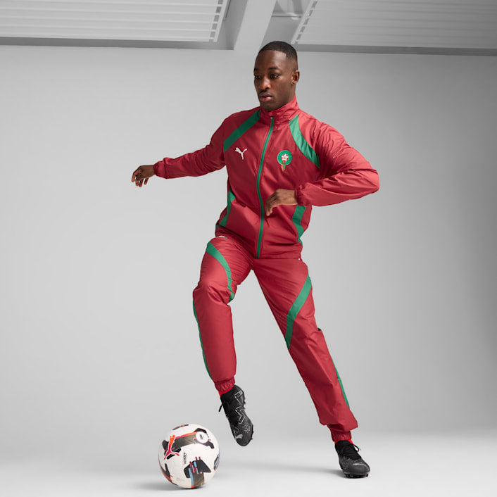 Puma FRMF Marokko Prematch Woven Trainingspak - Kickoff Antwerpen