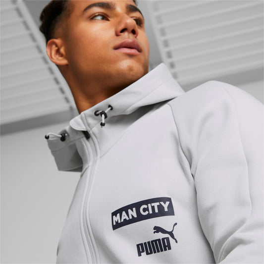 PUMA MANCHESTER CITY CASUALS HOODY JACKET | Kickoff Antwerpen