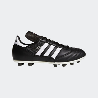Adidas Copa Mundial voetbalschoenen zwart wit K-leer. Te koop bij Kickoff Antwerpen voetbalshop.