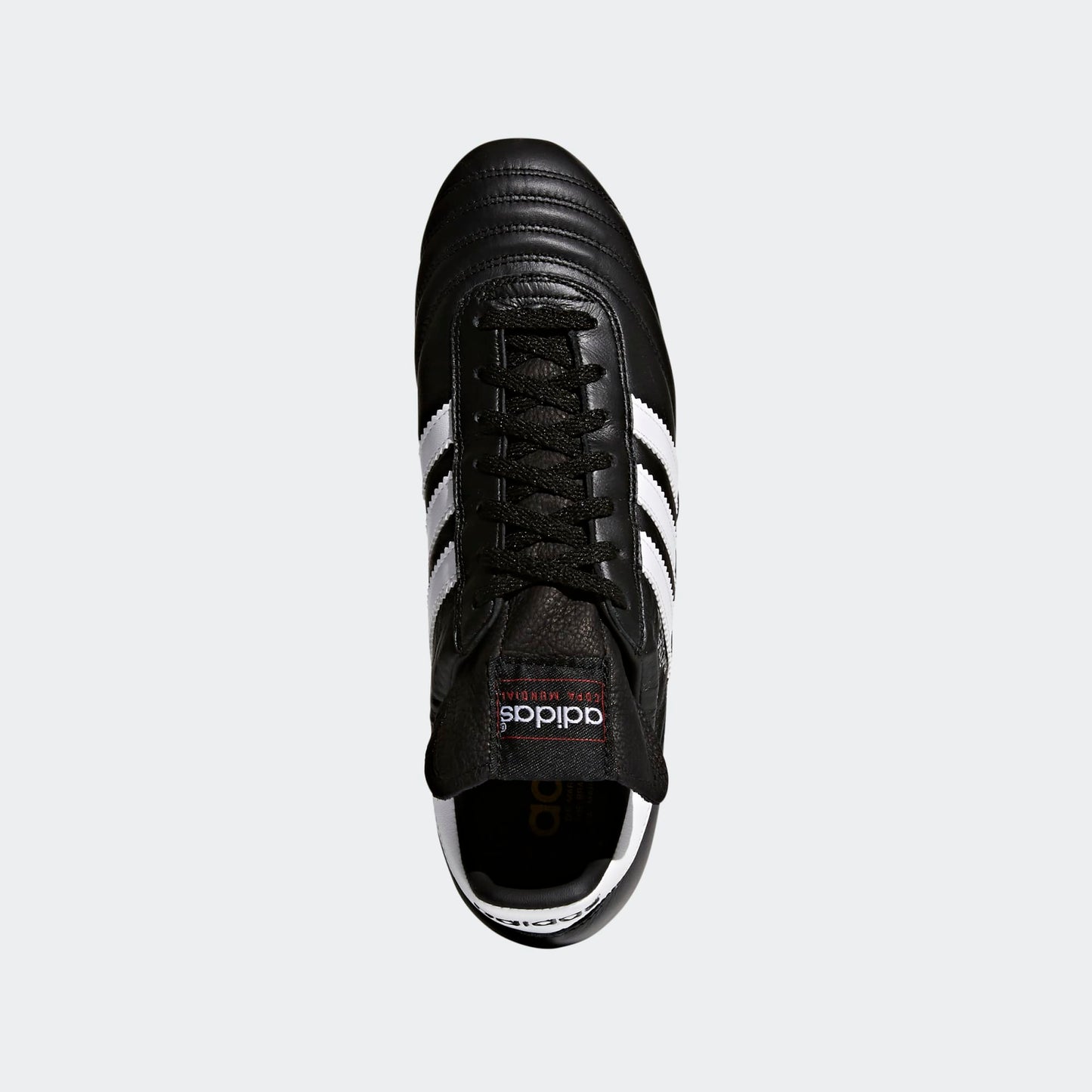 Adidas Copa Mundial voetbalschoenen zwart wit K-leer. Te koop bij Kickoff Antwerpen voetbalshop.