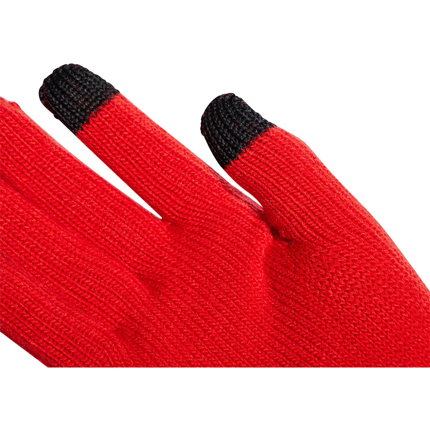 ADIDAS FC Bayern München gebreide handschoenen met rood-witte details en clublogo, verkrijgbaar bij voetbalshop Kickoff Antwerpen.