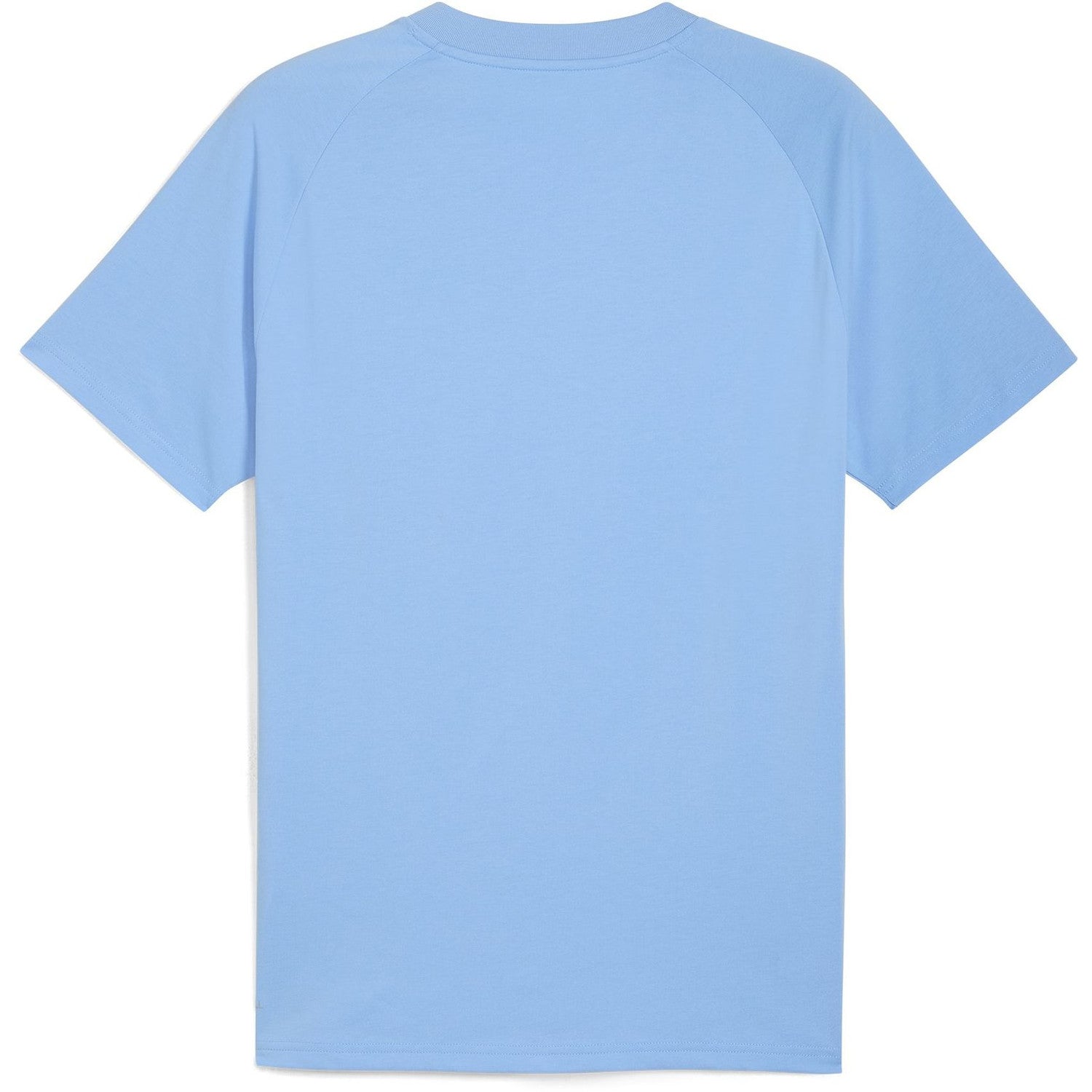 Puma Manchester City PUMATECH POCKET TEE 2025 2026 T-shirt met borstzak, PUMATECH technologie en clublogo, verkrijgbaar bij Kickoff Antwerpen.