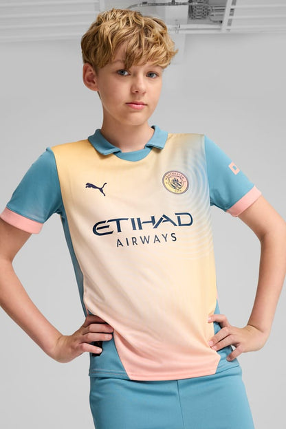 PUMA MANCHESTER CITY 4TH JERSEY JUNIOR 2024-2025