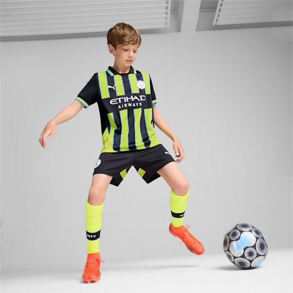 PUMA MANCHESTER CITY AWAY SHORT JUNIOR 2024-2025
