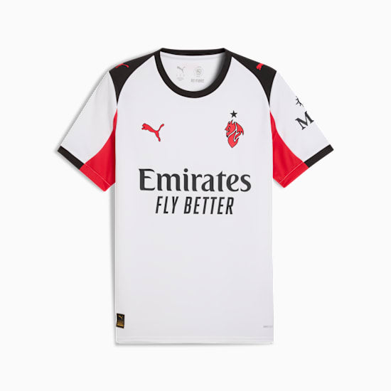 Puma Ac Milan Away Jersey 2025 2026 - Verkrijgbaar bij Kickoff Antwerpen - voetbalwinkel