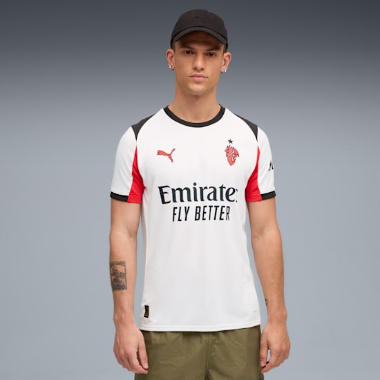 Puma Ac Milan Away Jersey 2025 2026 - Verkrijgbaar bij Kickoff Antwerpen - voetbalwinkel