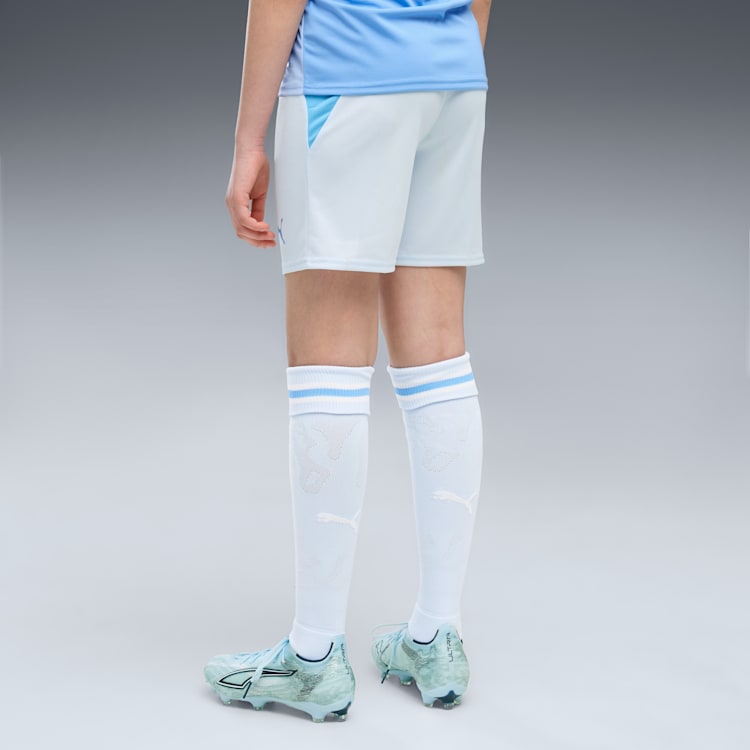 Puma Manchester City Home Short junior kids korte voetbalbroek wit Kickoff Antwerpen de voetbalshop van Antwerpen