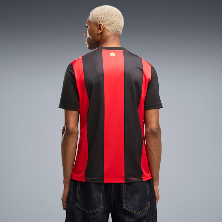 Puma AC Milan Home Jersey 2026-2027 officieel thuisshirt rood zwart heren Kickoff Antwerpen de voetbalshop van Antwerpen