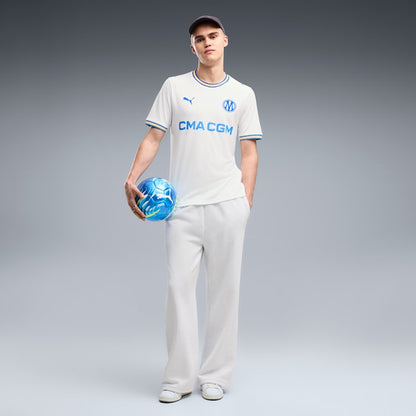 Puma Olympique de Marseille Home Jersey 2026-2027 officieel thuisshirt wit hemelsblauw heren Kickoff Antwerpen de voetbalshop van Antwerpen