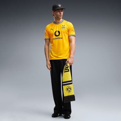 Geel-zwart Puma BVB Borussia Dortmund Home Jersey 2026/2027 thuisshirt met DryCELL-technologie, verkrijgbaar bij Kickoff Antwerpen de voetbalshop van Antwerpen.