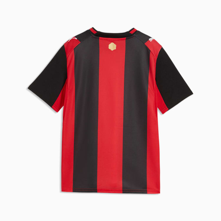Puma AC Milan Home Jersey kids junior officieel thuisshirt rood zwart Kickoff Antwerpen de voetbalshop van Antwerpen