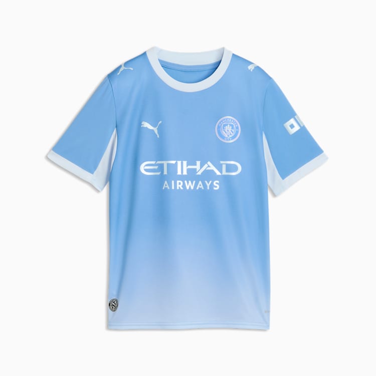 Puma Manchester City Home Jersey junior kids officieel thuisshirt hemelsblauw Kickoff Antwerpen de voetbalshop van Antwerpen