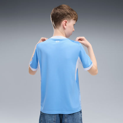 Puma Manchester City Home Jersey junior kids officieel thuisshirt hemelsblauw Kickoff Antwerpen de voetbalshop van Antwerpen