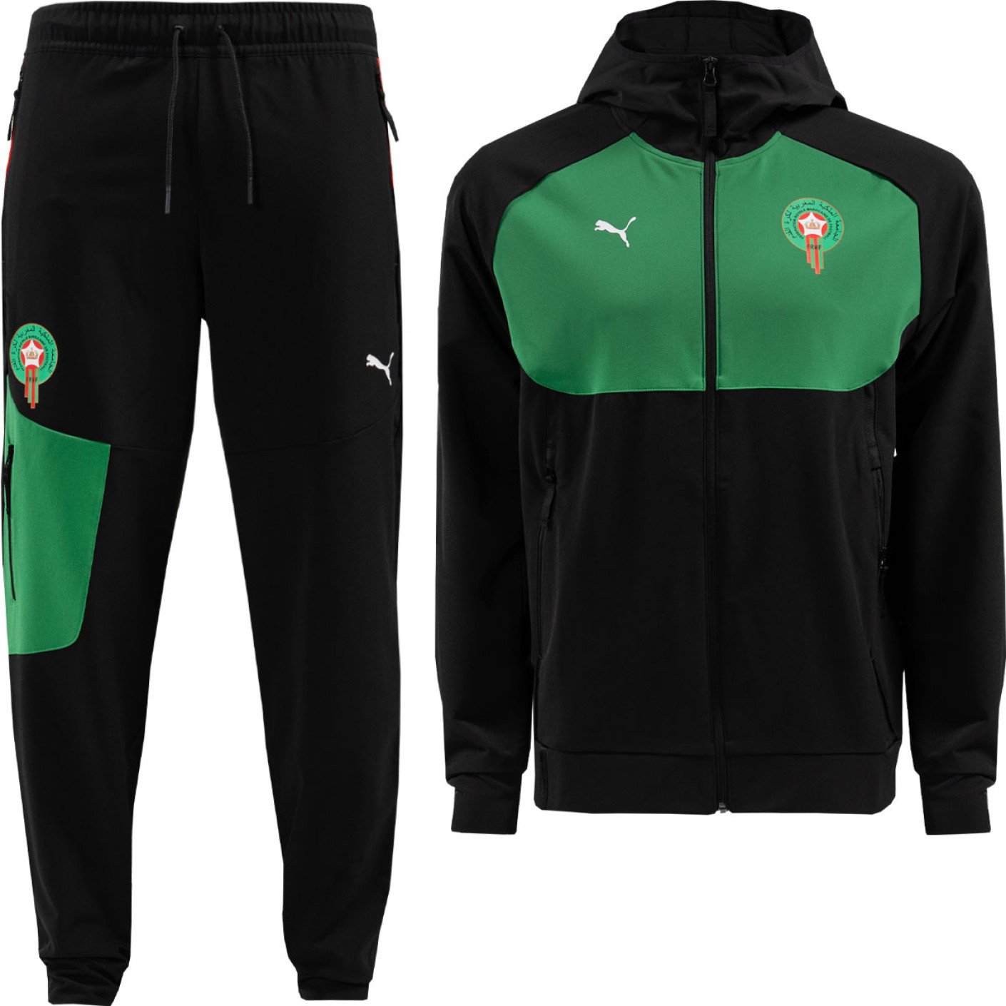 Puma FRMF Marokko PumaTech Trainingspak - Kickoff Antwerpen de voetbalshop