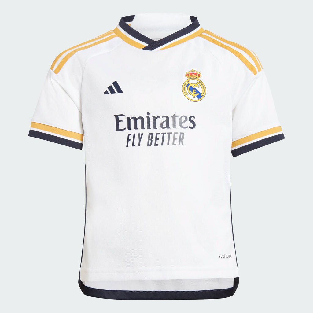 ADIDAS REAL MADRID HOME MINI KIT 2023-2024