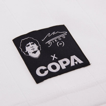 Copa SSC Napoli Maradona Retro Jersey officieel pluisje voetbalshirt wit Kickoff Antwerpen de voetbalshop van Antwerpen