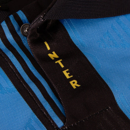 COPA Inter Milan Bergkamp 1993 1994 retro shirt blauw zwart verkrijgbaar bij Kickoff Antwerpen de voetbalshop van Antwerpen