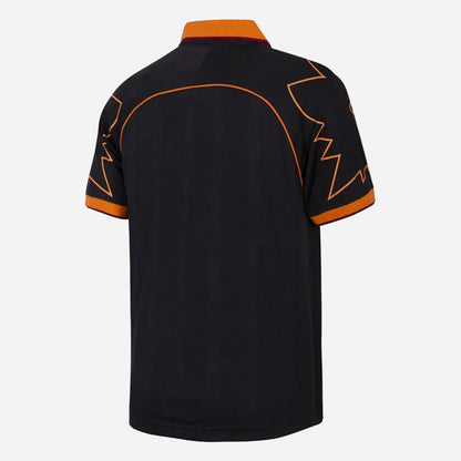 Copa AS Roma Retro Football Shirt Jersey officieel zwart oranje retro voetbalshirt heren Kickoff Antwerpen de voetbalshop van Antwerpen