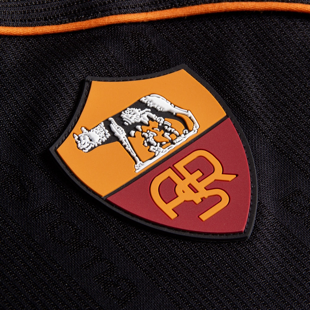 Copa AS Roma Retro Football Shirt Jersey officieel zwart oranje retro voetbalshirt heren Kickoff Antwerpen de voetbalshop van Antwerpen