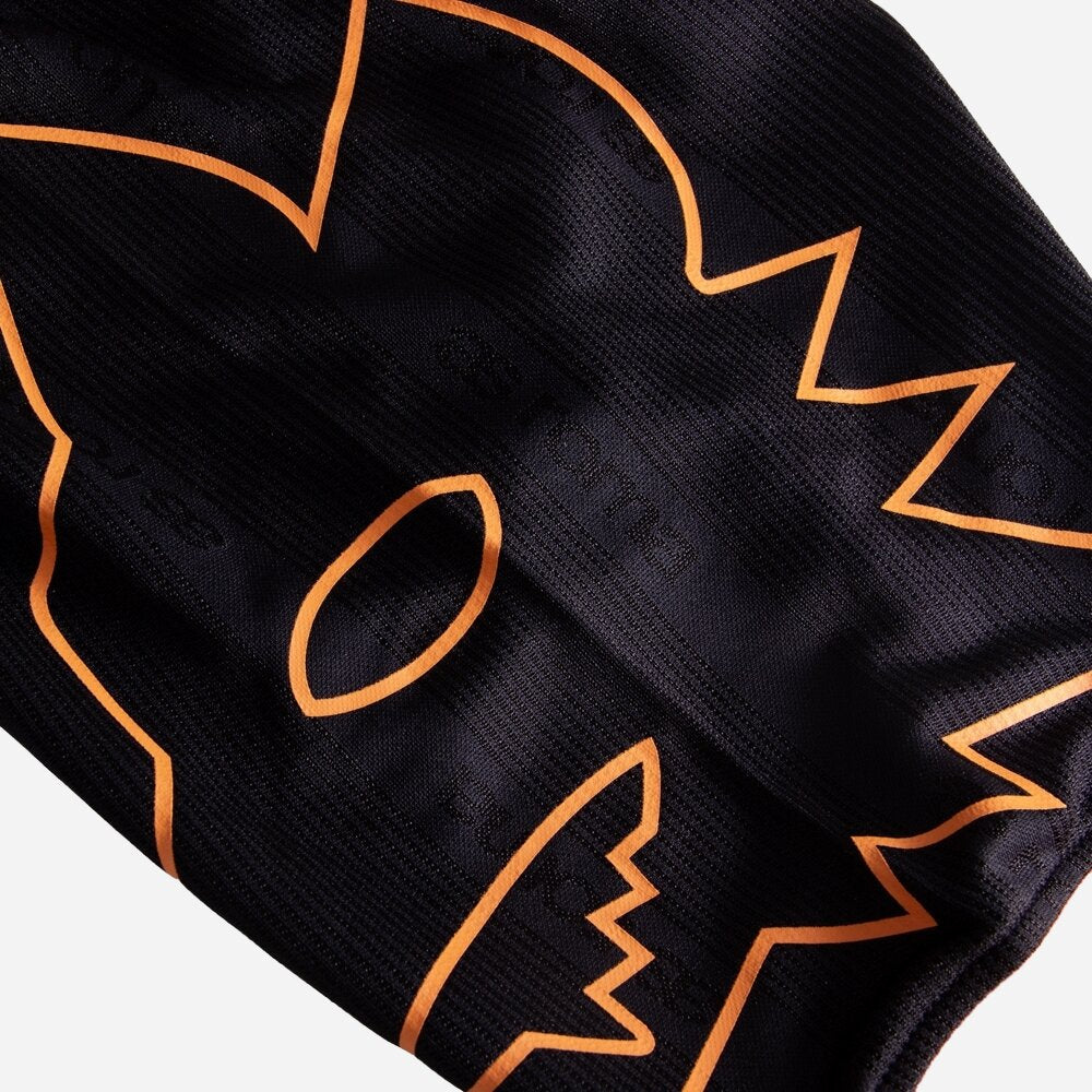 Copa AS Roma Retro Football Shirt Jersey officieel zwart oranje retro voetbalshirt heren Kickoff Antwerpen de voetbalshop van Antwerpen