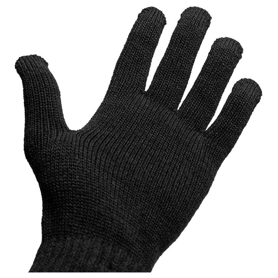 ADIDAS TIRO handschoenen geweven stof zwart close-up. Essentiële accessoire voor voetbaltraining, nu in de Voetbalshop Kickoff Antwerpen