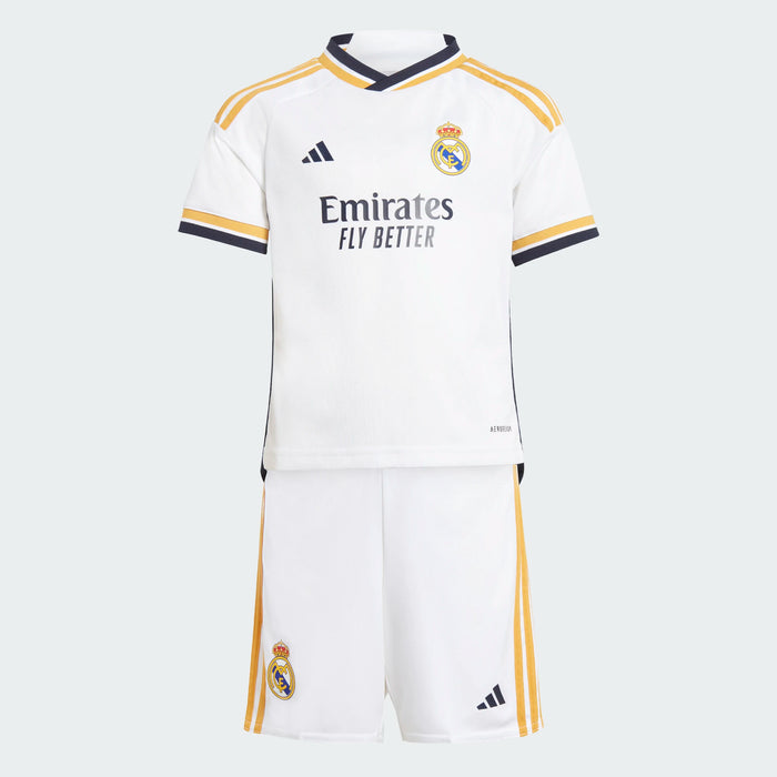 ADIDAS REAL MADRID HOME MINI KIT 2023-2024