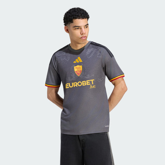 ADIDAS AS ROMA 3de JERSEY 2026 2027 (ZONDER SPONSOR !)