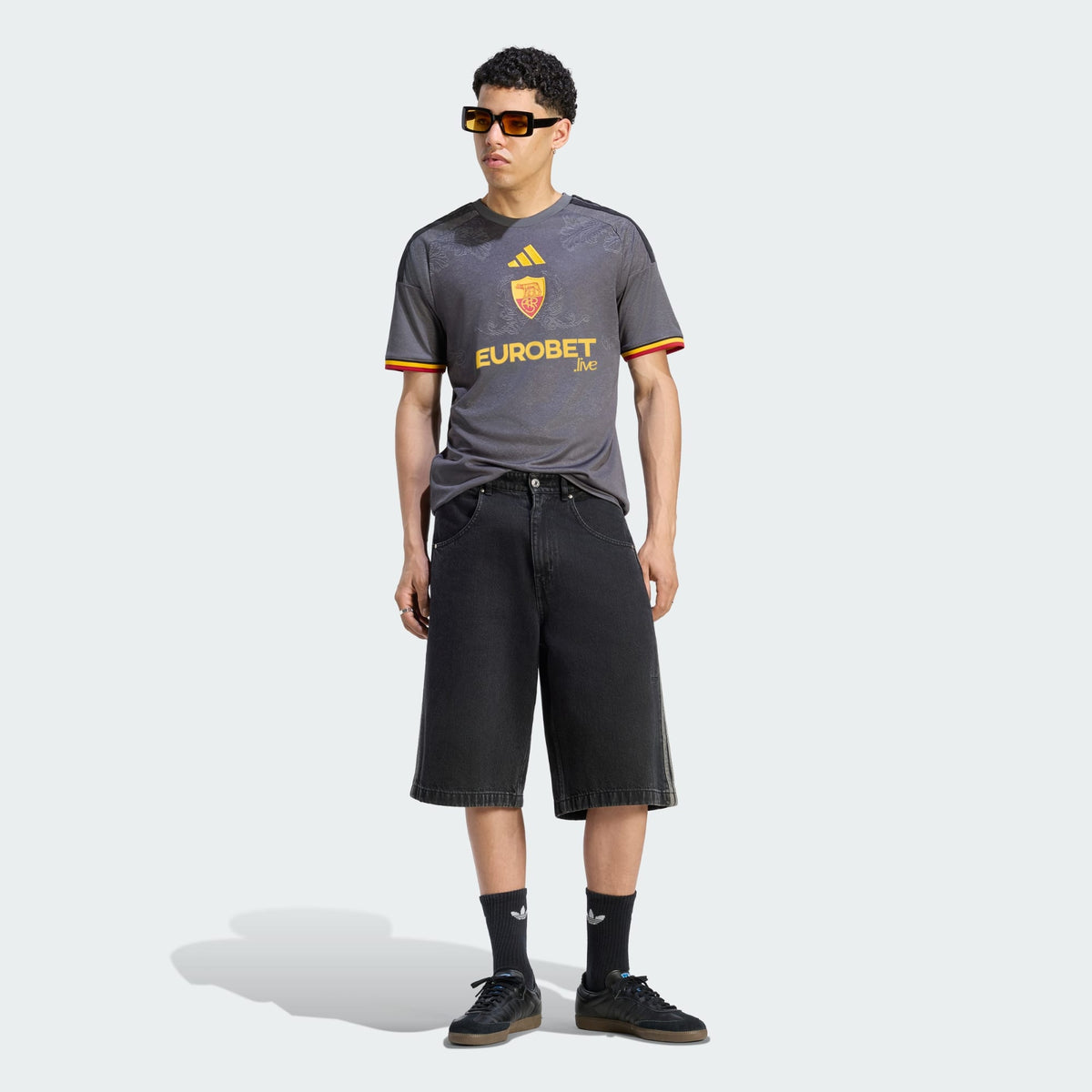 ADIDAS AS ROMA 3de JERSEY 2026 2027 (ZONDER SPONSOR !)