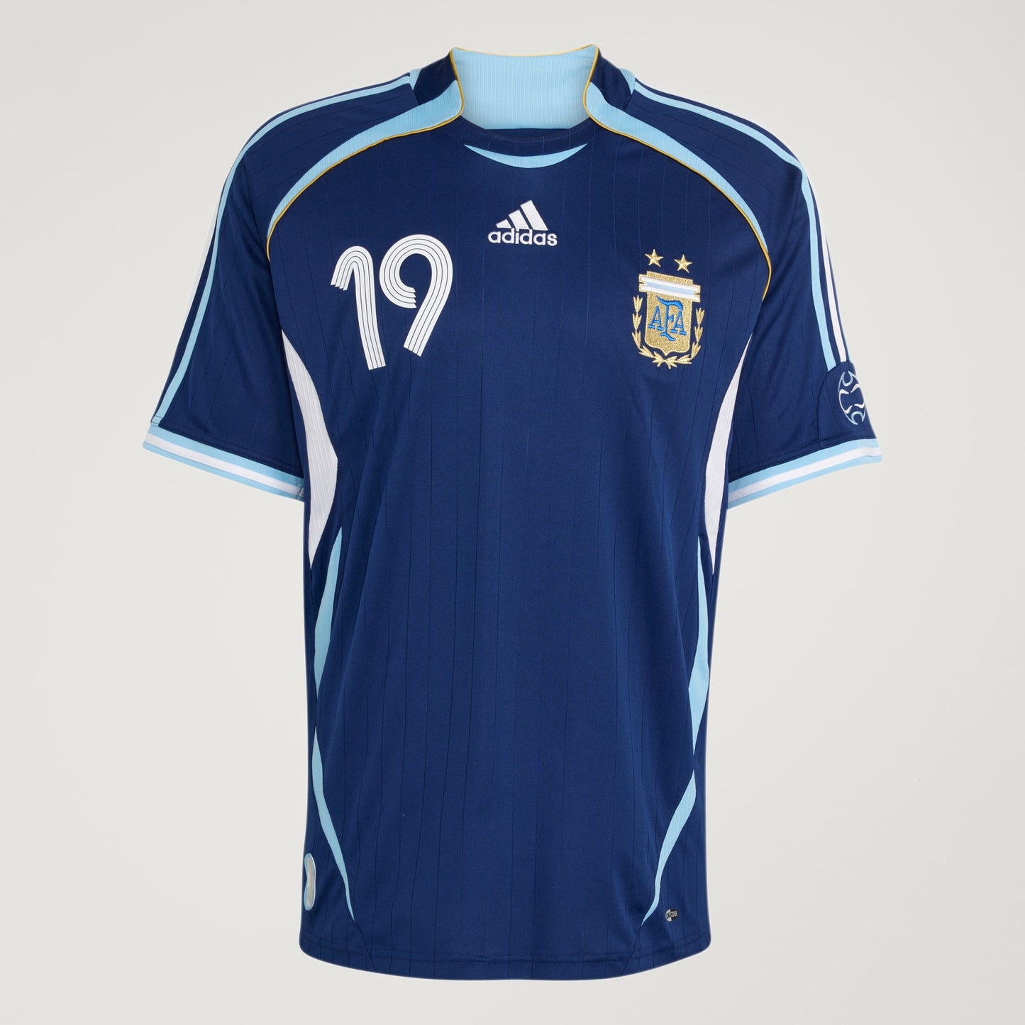 ADIDAS AFA ARGENTINIË MESSI 2006 RETRO AWAY JERSEY FOOTBALL SHIRT JERSEY