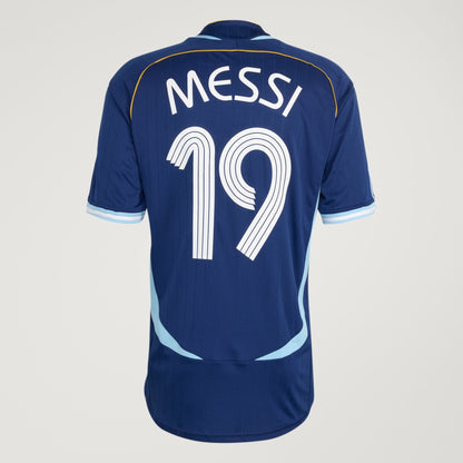 ADIDAS AFA ARGENTINIË MESSI 2006 RETRO AWAY JERSEY FOOTBALL SHIRT JERSEY