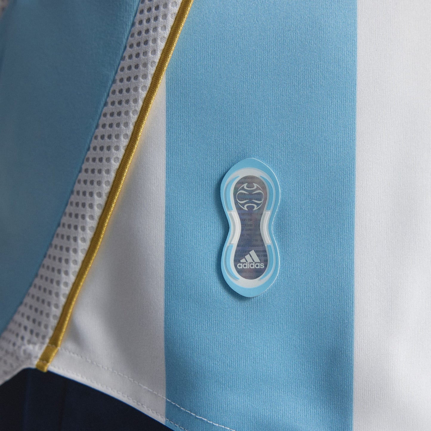 Adidas AFA Argentinie Messi Home Jersey 2006 Retro Football Shirt hemelsblauw wit officieel retro voetbalshirt heren Kickoff Antwerpen de voetbalshop van Antwerpen