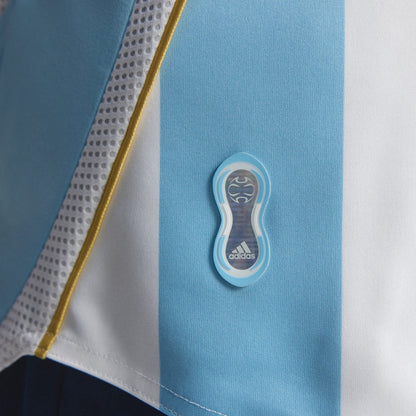 Adidas AFA Argentinie Messi Home Jersey 2006 Retro Football Shirt hemelsblauw wit officieel retro voetbalshirt heren Kickoff Antwerpen de voetbalshop van Antwerpen