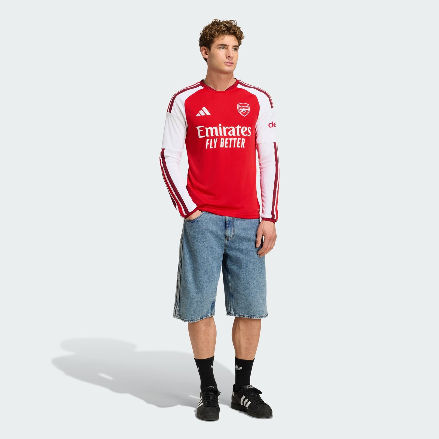 ADIDAS AFC ARSENAL LONG SLEEVE HOME SHIRT JERSEY 2026-2027