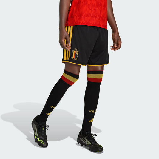 Adidas België Thuis Short 2025/2026 – Officiële RBFA Wedstrijdshort | Kickoff Antwerpen voetbalshop