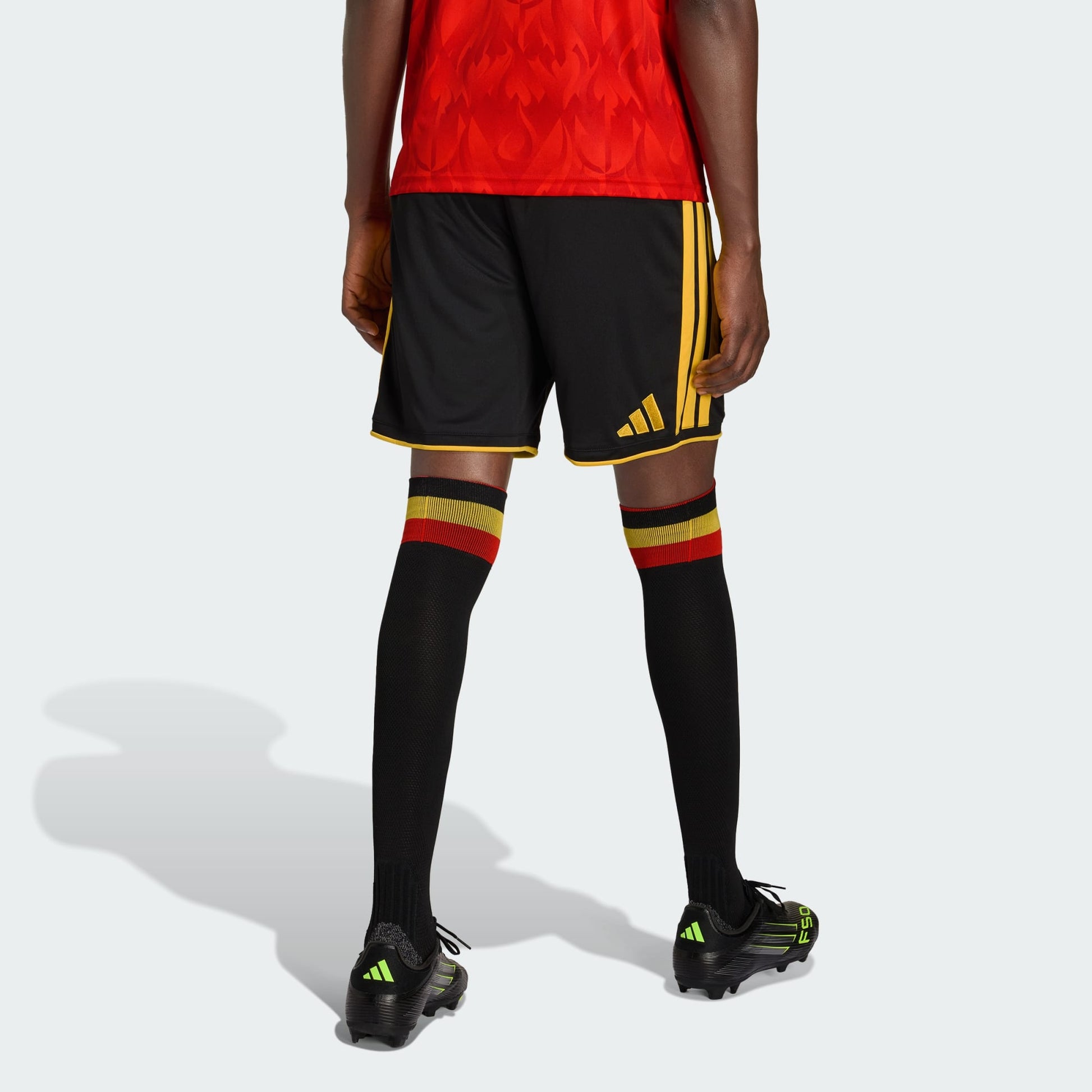 Adidas België Thuis Short 2025/2026 – Officiële RBFA Wedstrijdshort | Kickoff Antwerpen voetbalshop