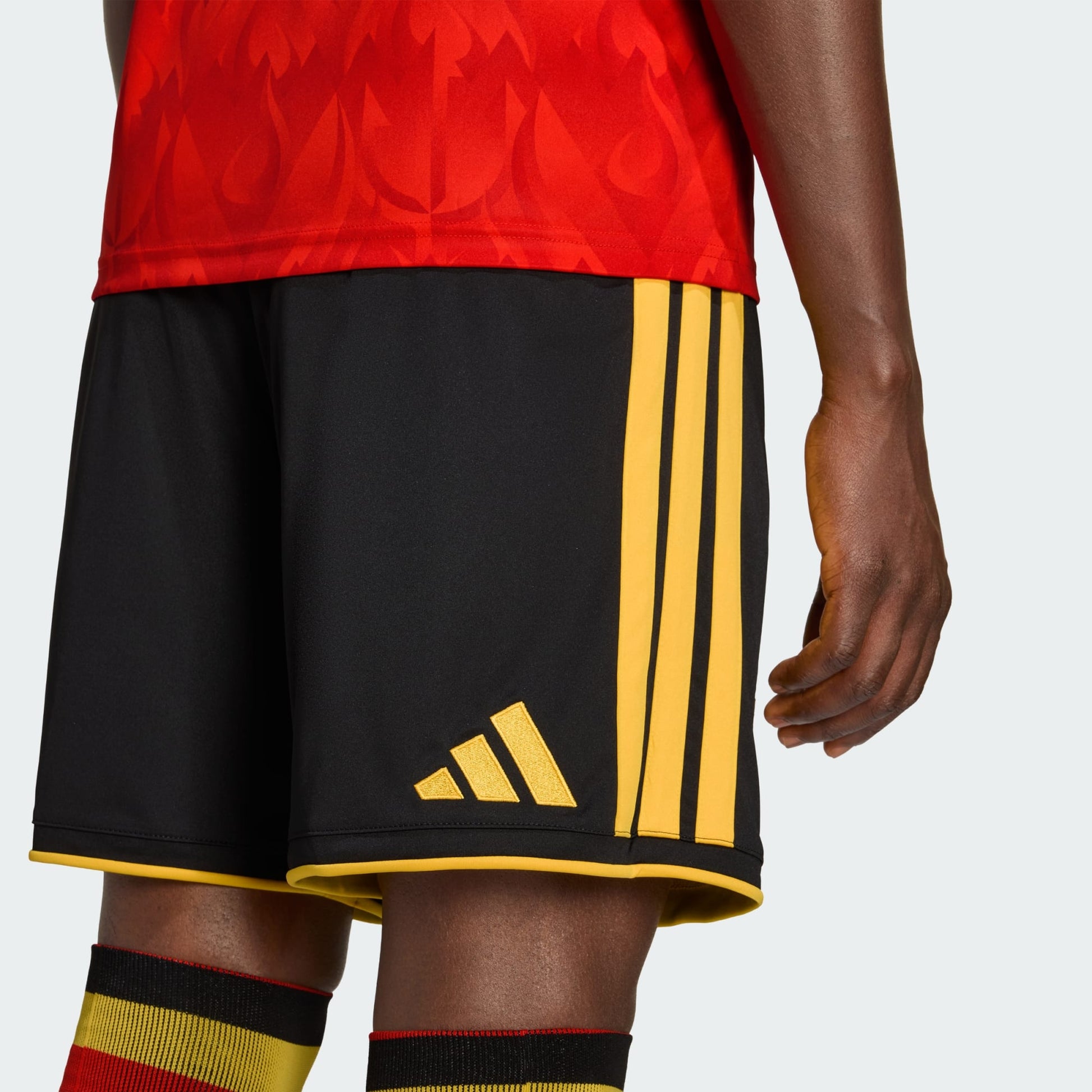 Adidas België Thuis Short 2025/2026 – Officiële RBFA Wedstrijdshort | Kickoff Antwerpen voetbalshop